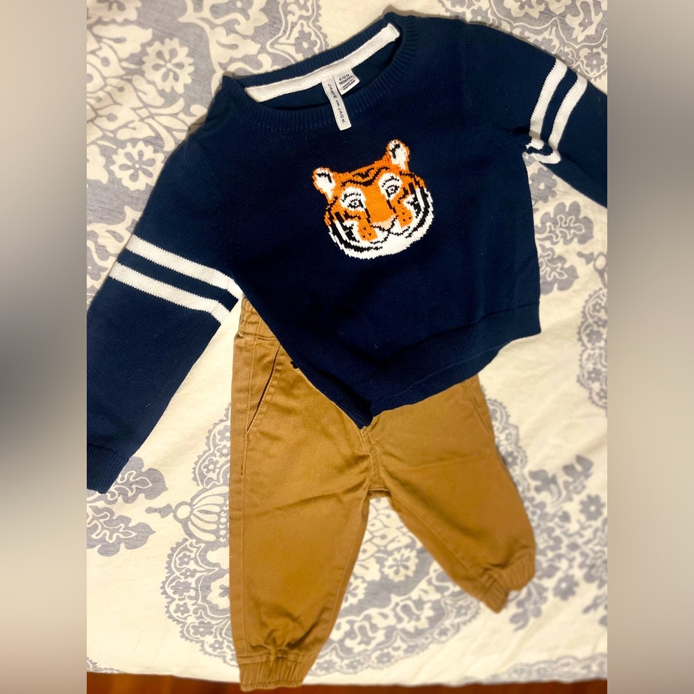 EUC Janie & Jack boys outfit
